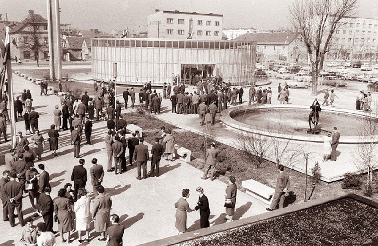 Anh ve Thu do Ljubljana, Slovenia dau thap nien 1960-Hinh-5